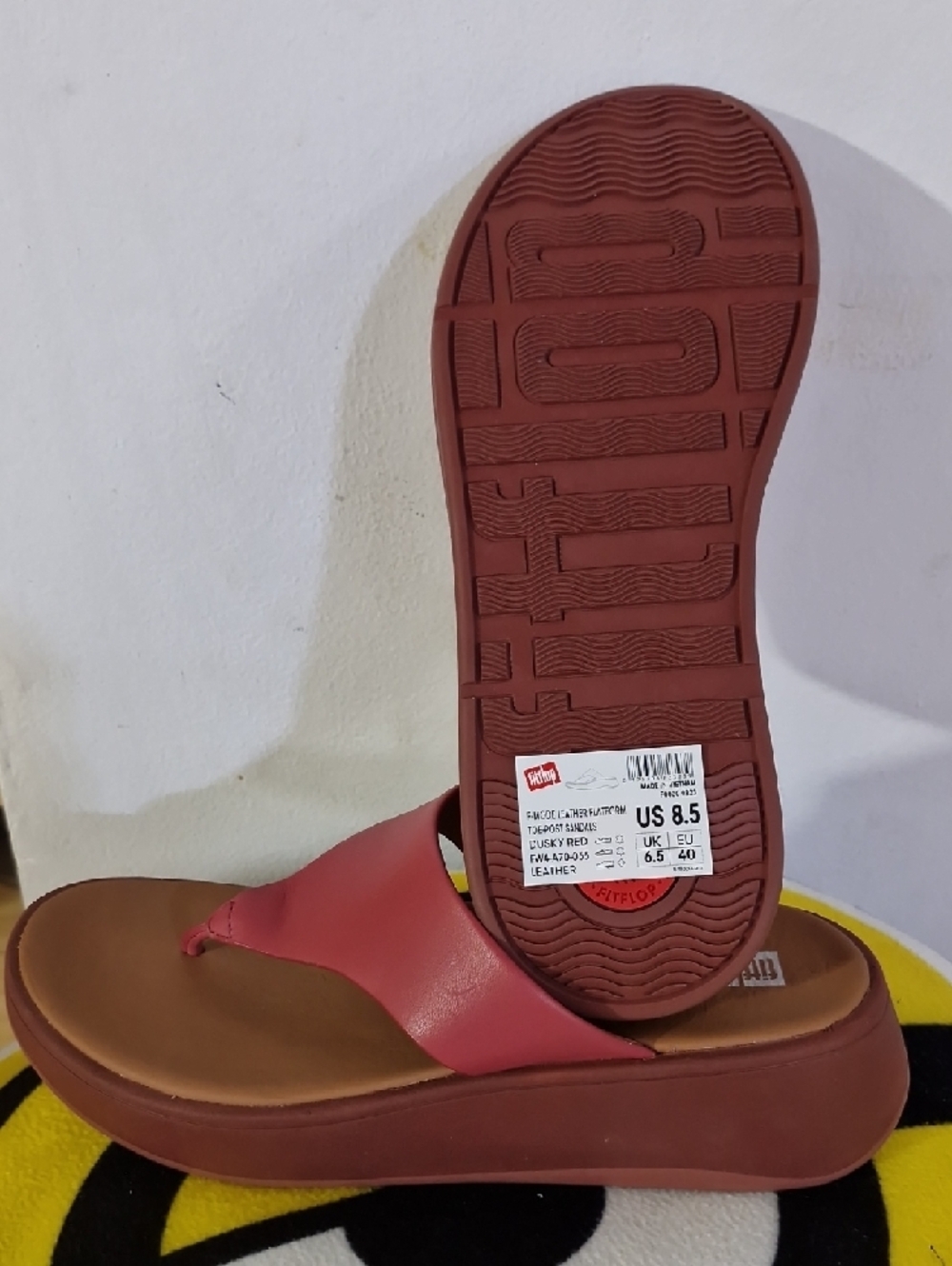 FitFlop F-Mode Platform Sandals 8.5 US : New - Picture 4 of 5